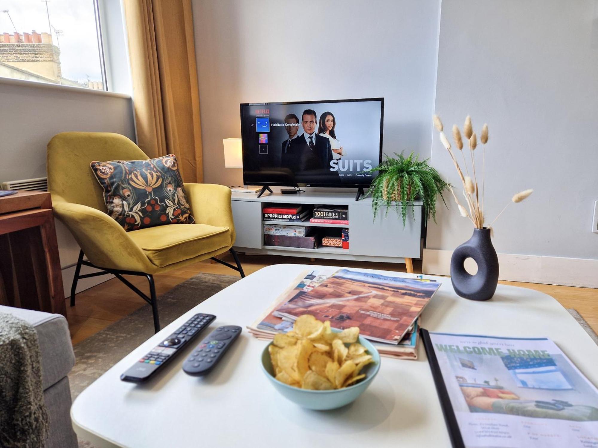 1-bed Apartment, Close To Kensington Olympia With Free Wi-fi & Netflix Apartment